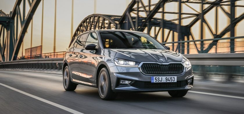 La boîte de vitesse de la Skoda Fabia est ultra courte avec le MPI 80 ch.