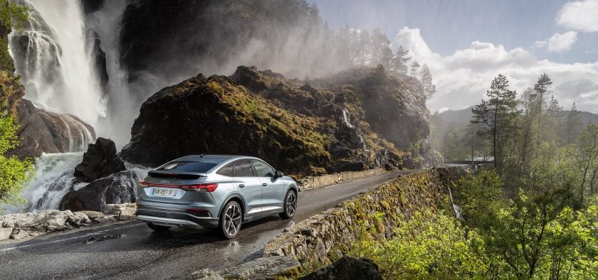 Pas plus exclusif par ses caractéristiques que ses cousins, le Q4 e-tron Sportback se démarque par ses qualités routières.