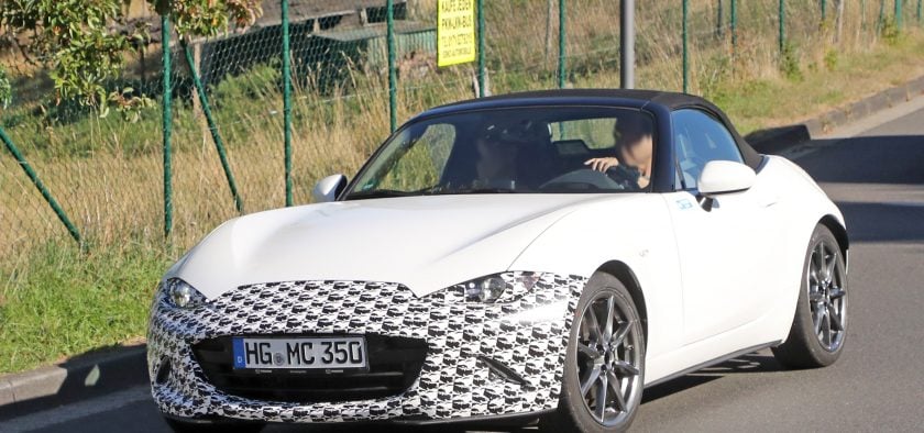 La future Mazda MX-5.