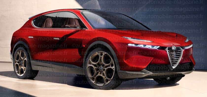 En 2027, ce grand SUV mènera l'offensive électrique et haut de gamme d'Alfa Romeo aux Etats-Unis ainsi qu'en Chine.