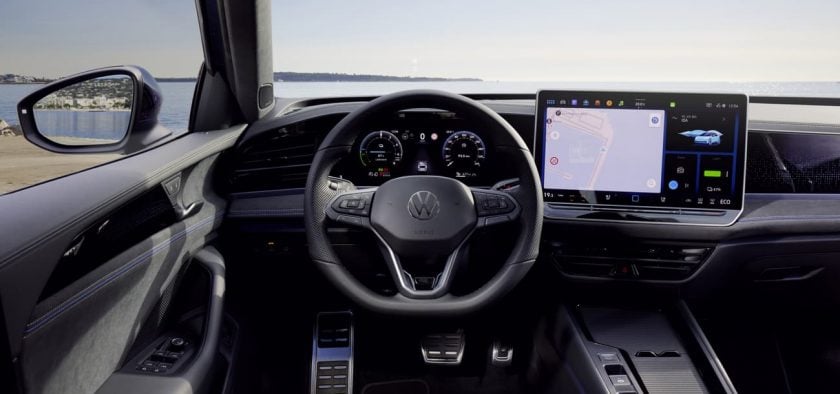 Intérieur de la nouvelle Volkswagen Passat 