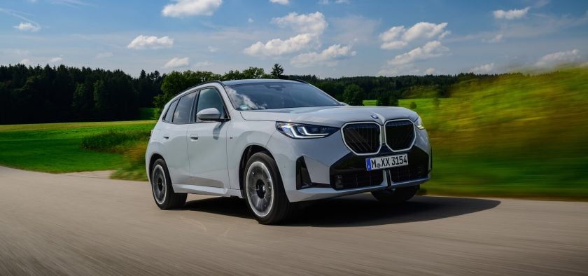 Le nouveau BMW X3 est dans la droite ligne de celui qu'il remplace.