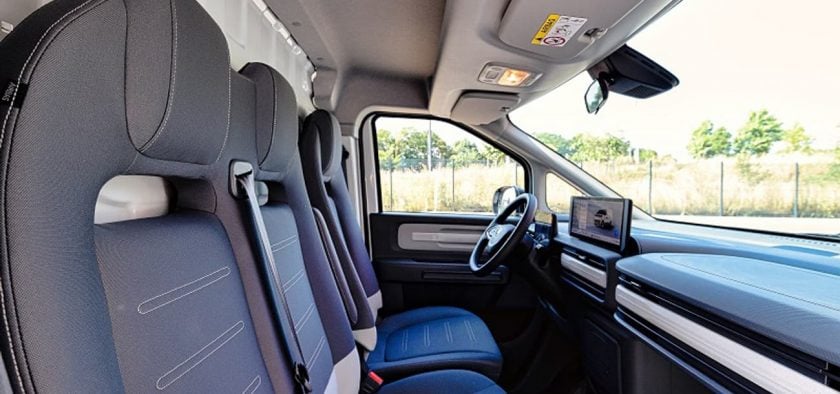 Sièges du Maxus eDeliver5.