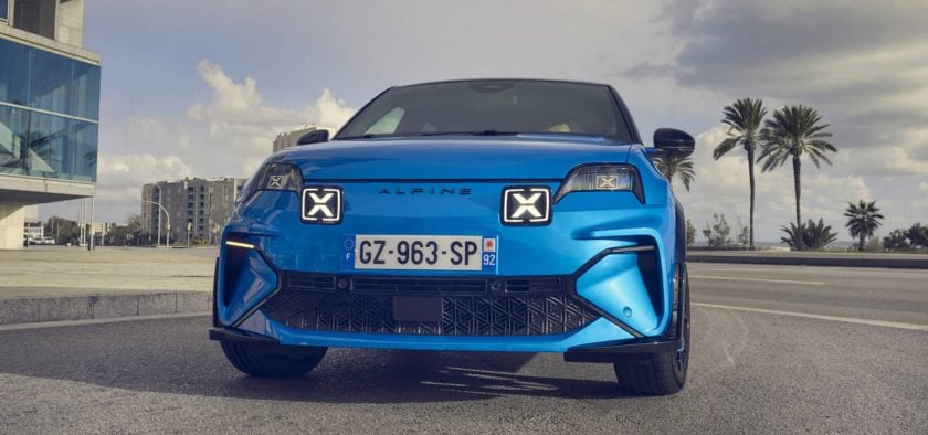 L'Alpine A290 dispose d'éléments spécifiques pour son châssis.