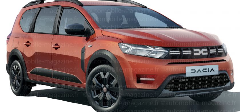 El Dacia Jogger rediseñado tendrá un aspecto más viril.