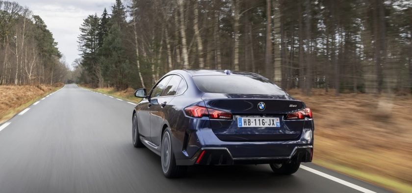 La nouvelle BMW Série 2 Gran Coupé s'accommode très bien du 3-cylindres turbo de 170 ch.
