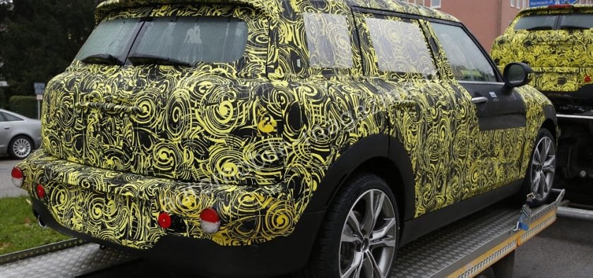 Pas de doute, c'est bien un break: ce prototype confirme que la Mini Clubman aura droit à une descendance.