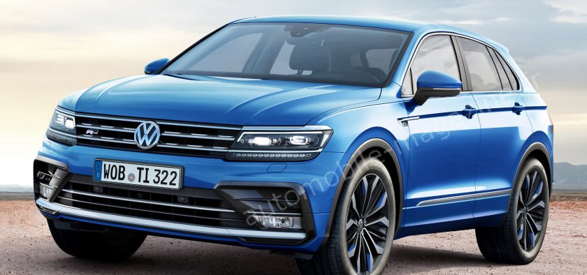 La deuxième génération de Tiguan aura droit à son pendant "Coupé", aux lignes plus dynamiques.