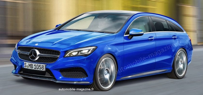 Une version break Shooting Brake restera à l'ordre du jour sur la deuxième génération de CLA. Elle continuera à privilégier le style avant tout.