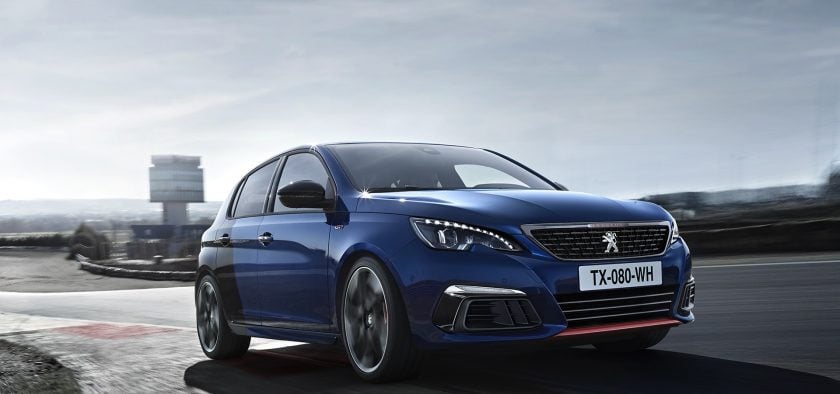 Cette Peugeot 308 GTi deuxième du nom était bien plus affûtée que sa devancière.